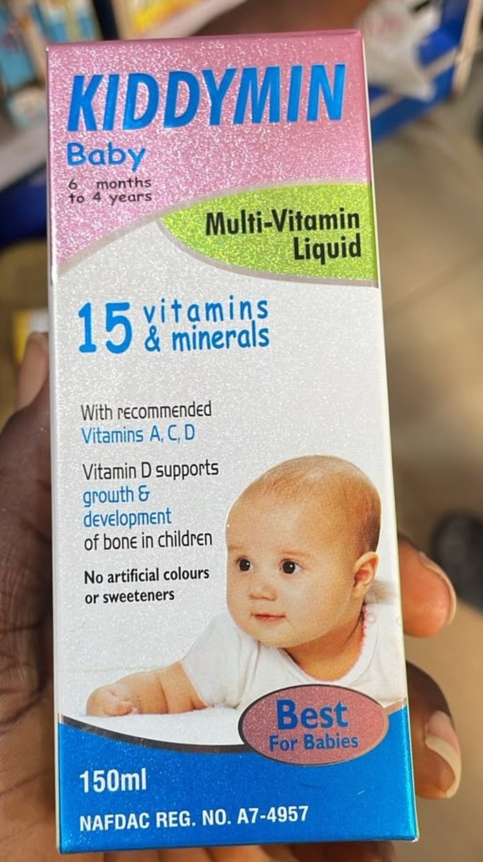 Kiddymin Baby Multi-Vitamin Liquid